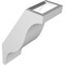 Ekena Millwork 3 1/2-in. W x 6-in. D x 10-in. H Funston Architectural Grade PVC Knee Brace BRCP035X06X10FST - alternate 6
